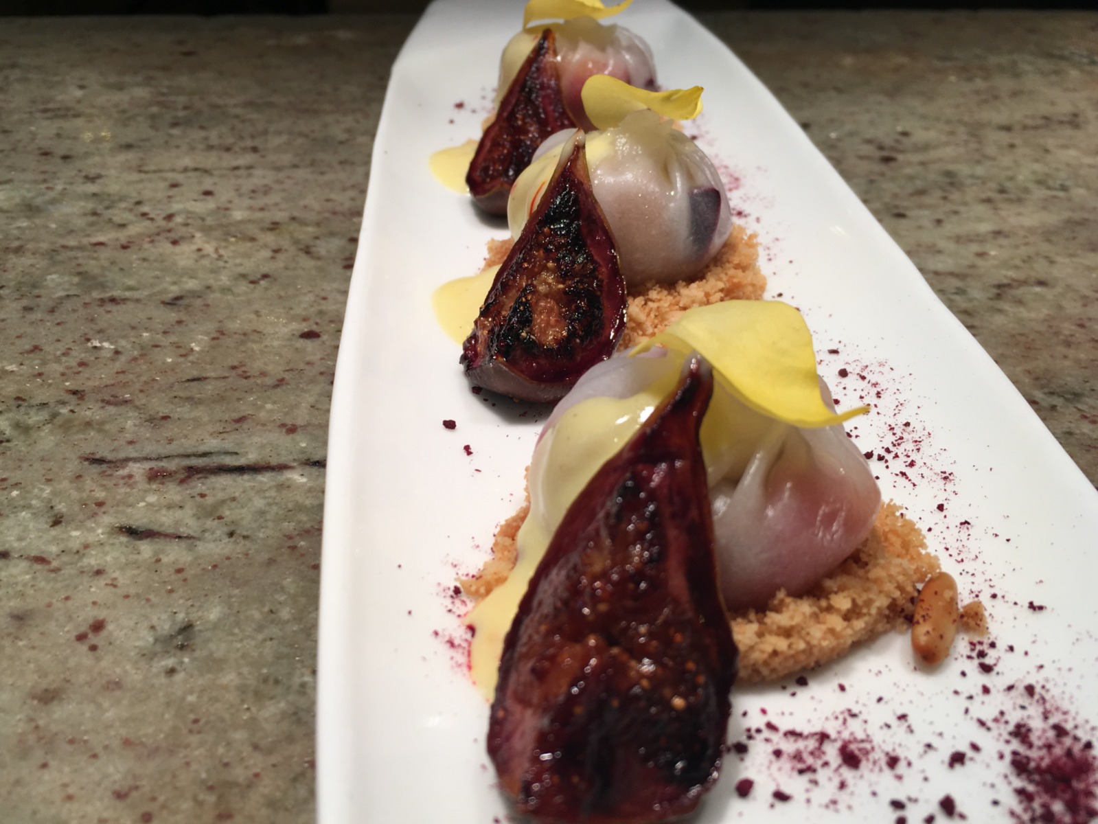 Caramelized Fruit Dim Sum