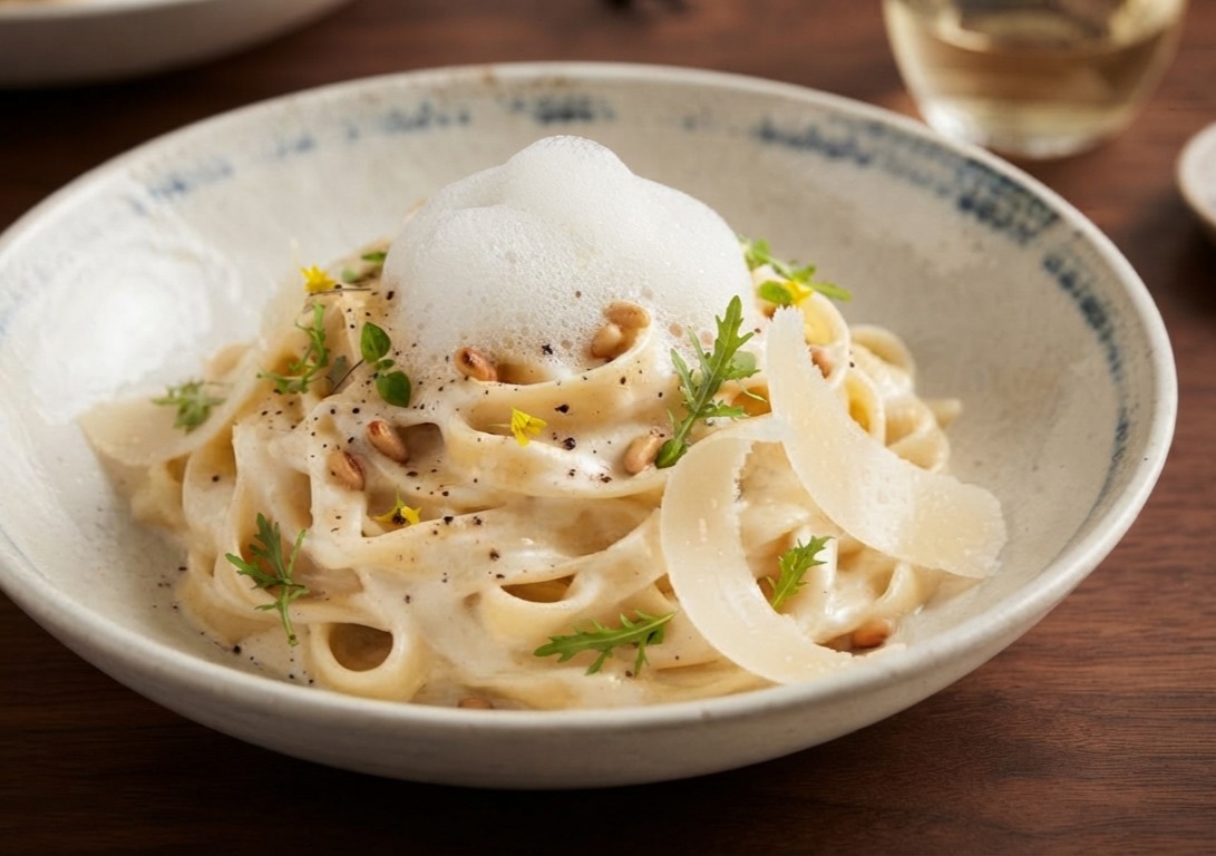 Classic Creamy Fettuccine Alfredo