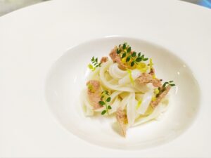 Crab Soup Noodles, Rice Crisps