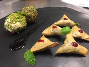 Mini Chocolate Samosa